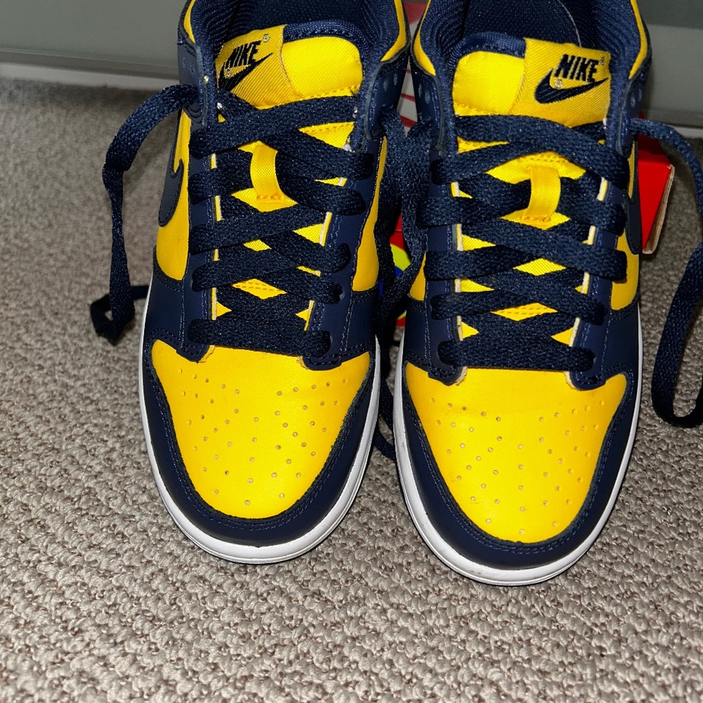 Blue and yellow dunks !SOLD!